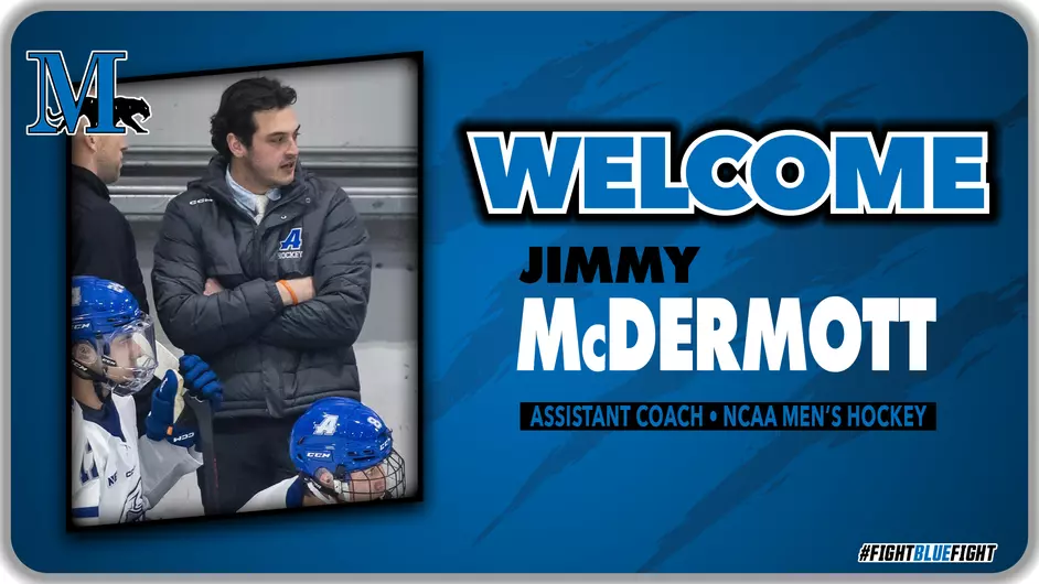 College mens hockey coach announcement