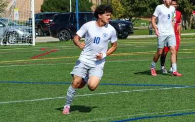 Sabre men’s soccer falls to Aurora on the road