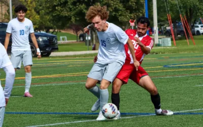 Sabre men’s soccer pots pair down a man