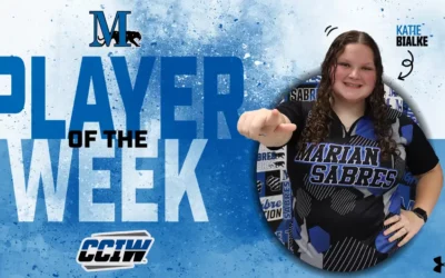 Bialke selected as CCIW Player of the Week
